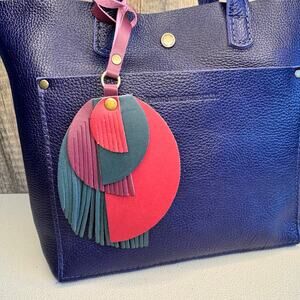 Portland Leather Picasso Tassel Bag Charm ENCHANTED Picasso Tassel Boho